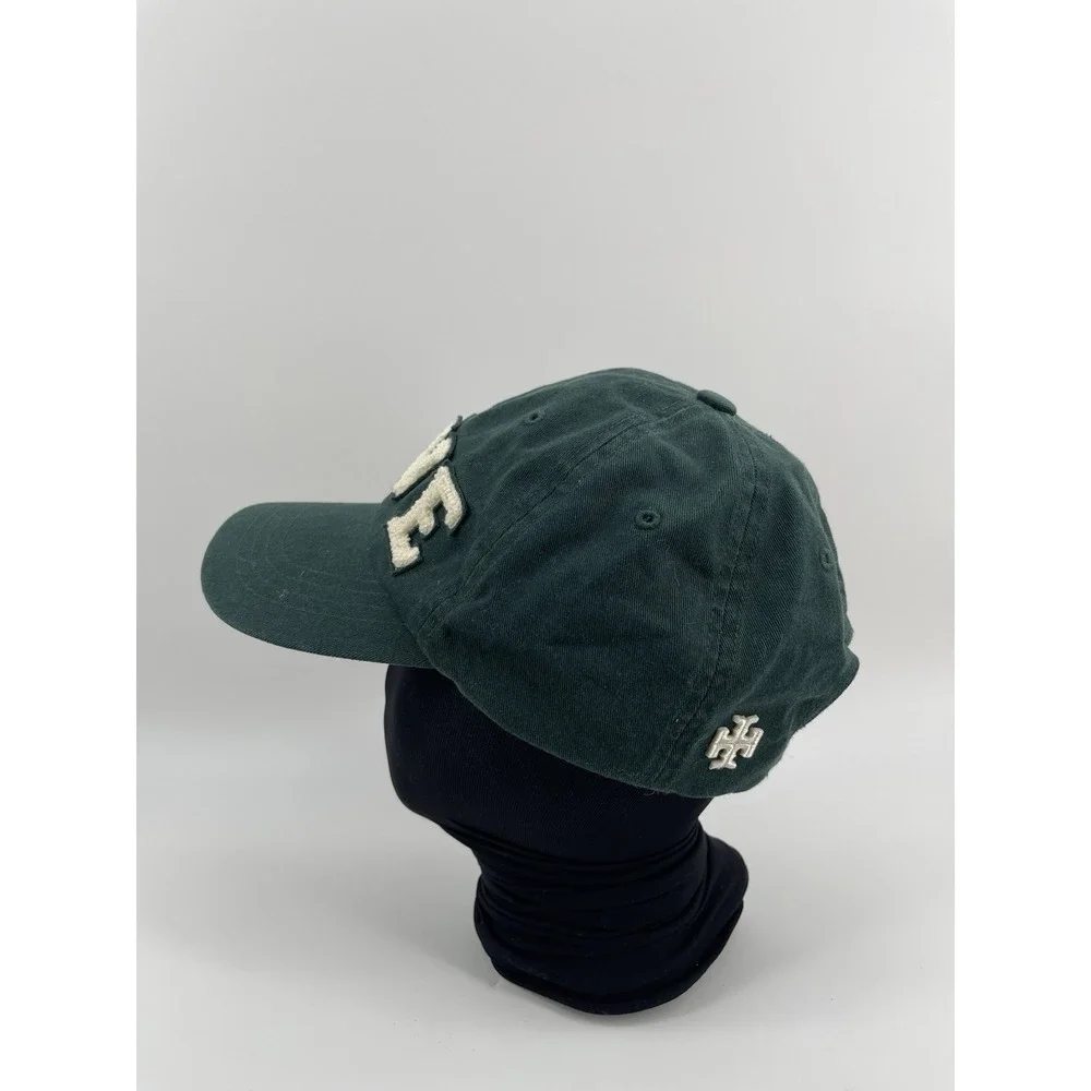Tory Burch Sport Cap Hat Women Green LOVE Strapback Adjustable Casual